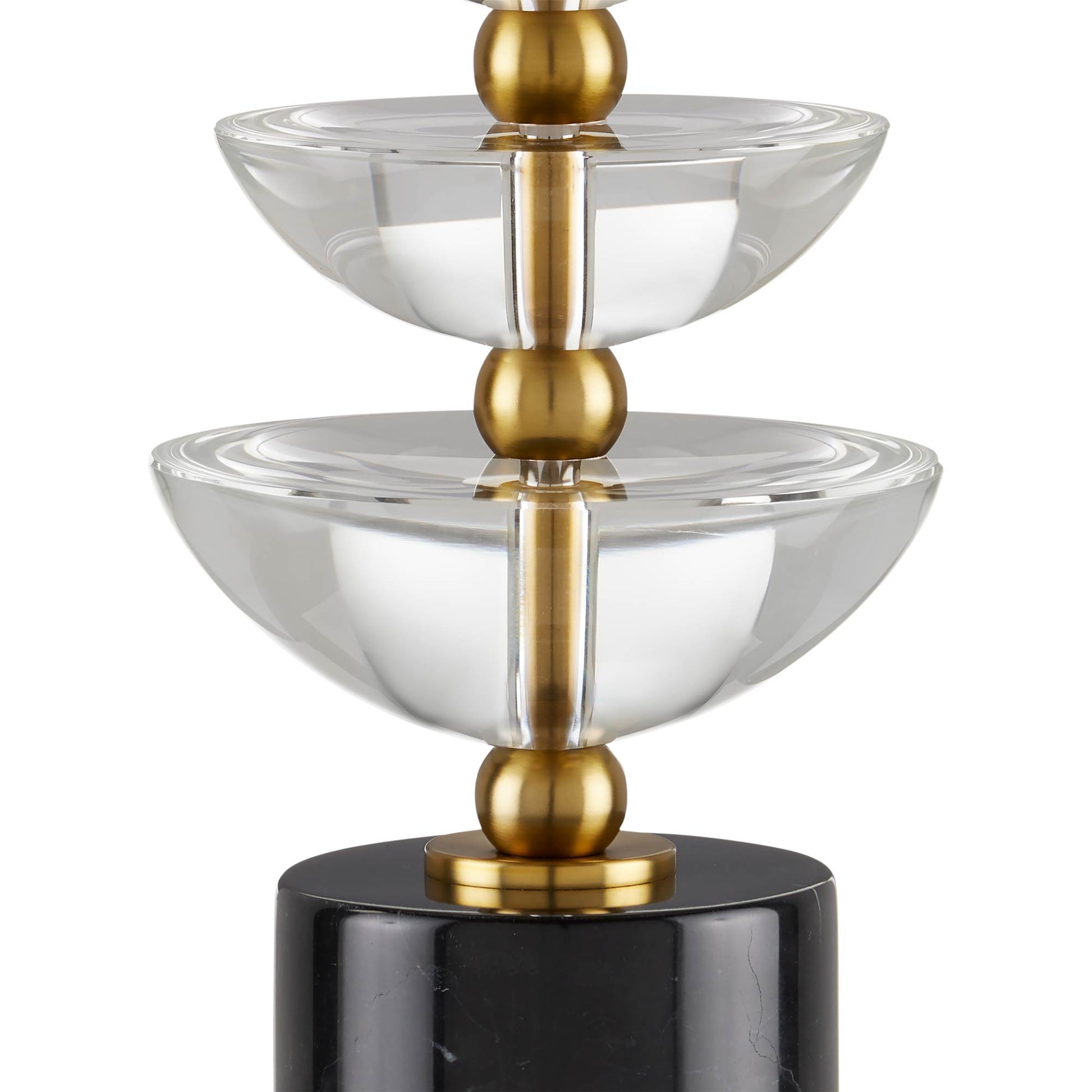 Waterfall Table Lamp in Detail.