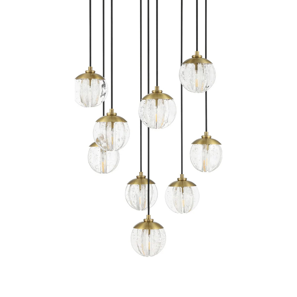 Wexler Multi Light Pendant Light in Detail.