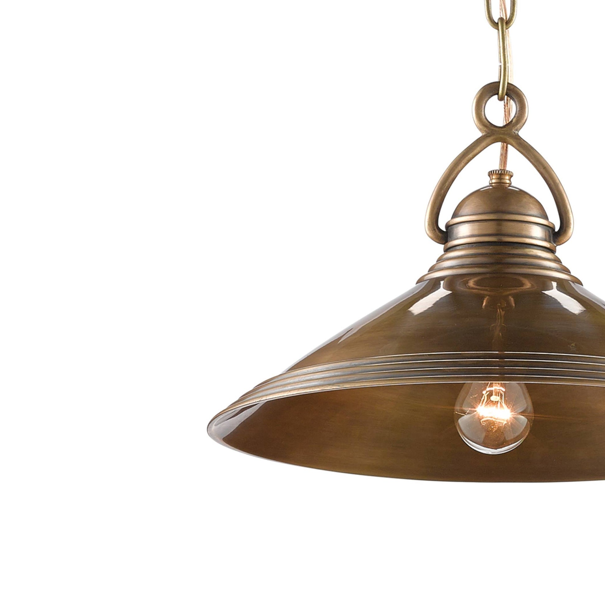 Weybright Pendant Light in Detail.