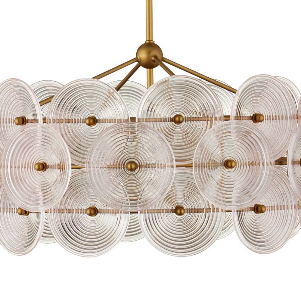 Whirlwind Chandelier in Detail.