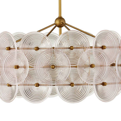 Whirlwind Chandelier in Detail.