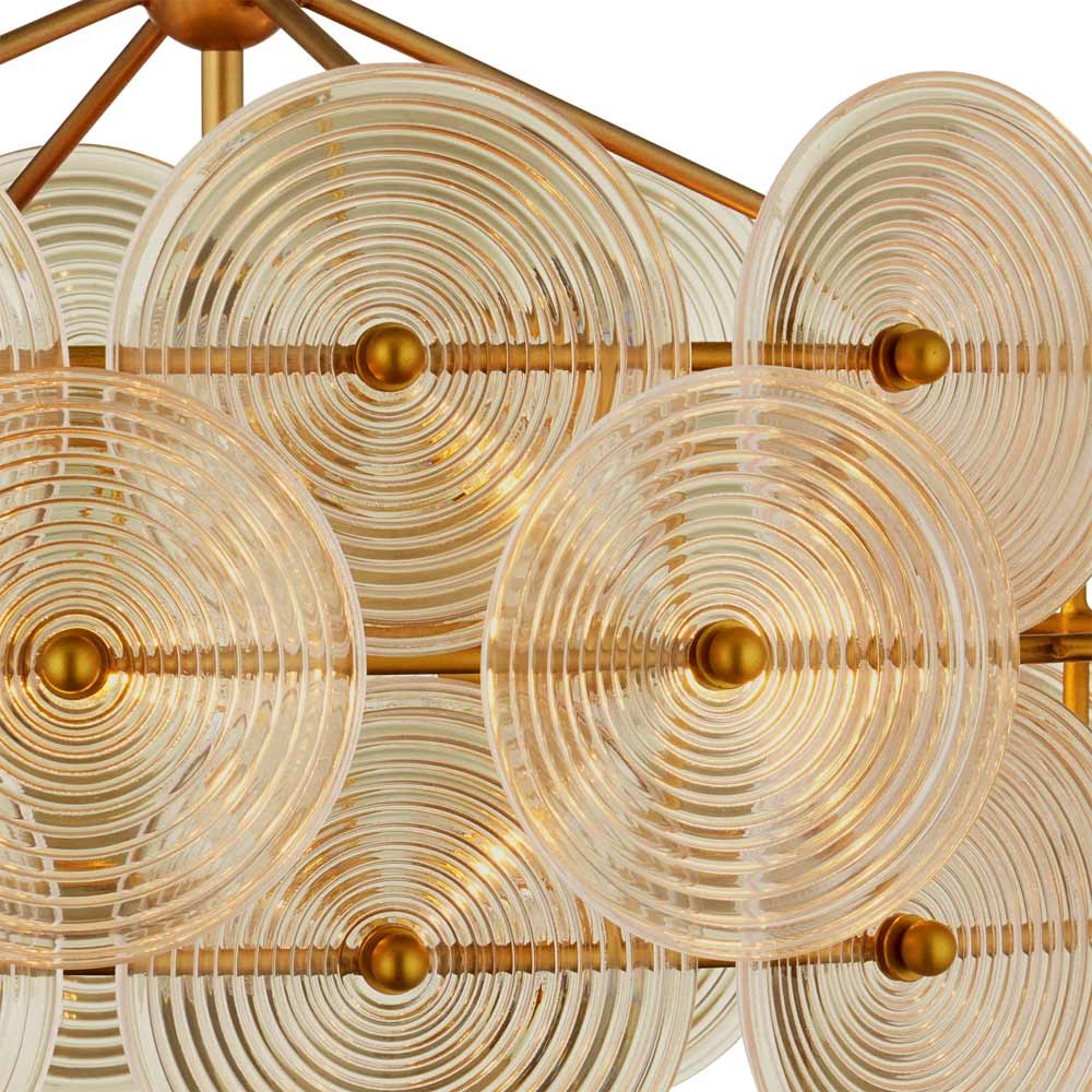 Whirlwind Chandelier in Detail.