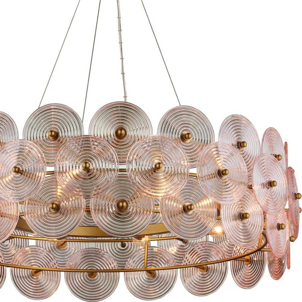 Whirlwind Chandelier in Detail.