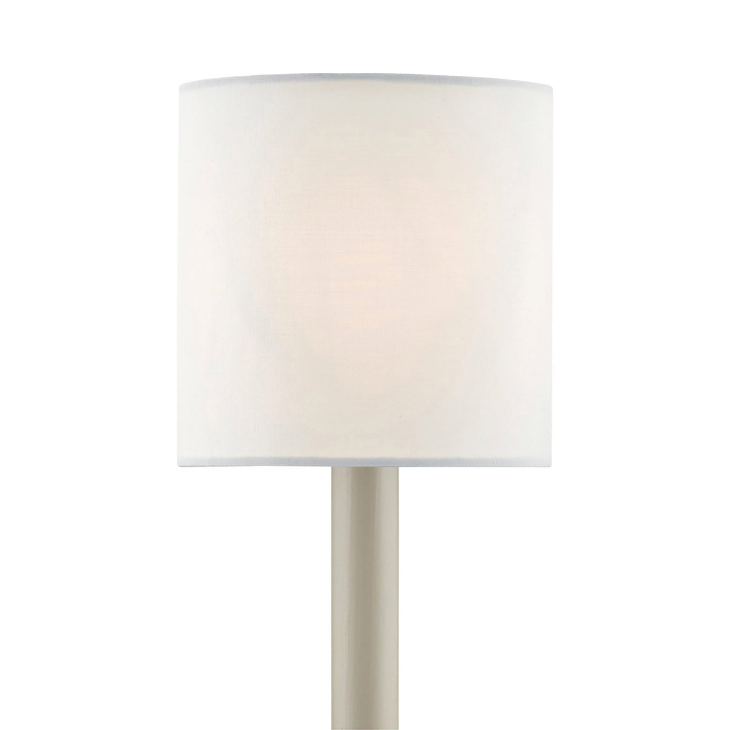 White Cotton Chandelier Shade in Cotton (Large).