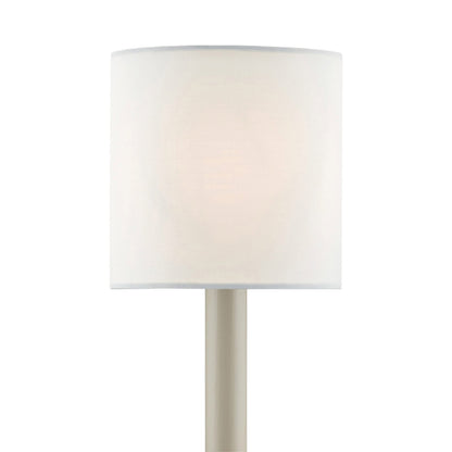 White Cotton Chandelier Shade in Cotton (Large).