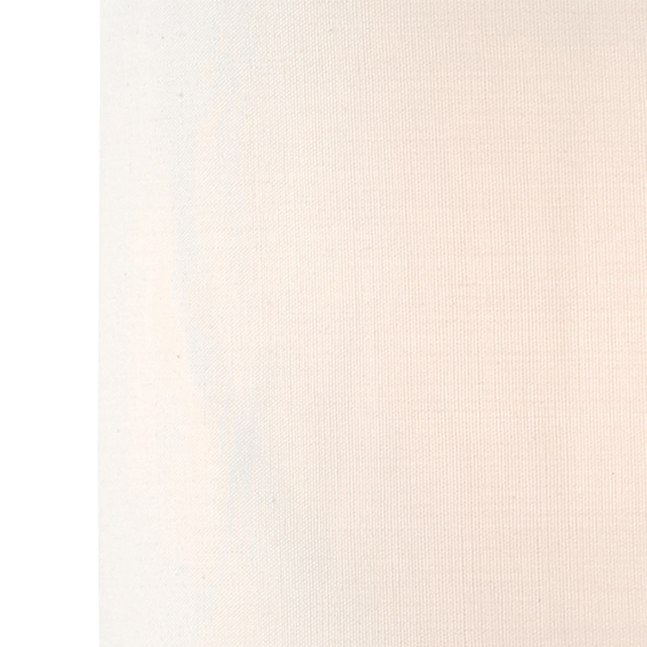 White Cotton Chandelier Shade in Detail.