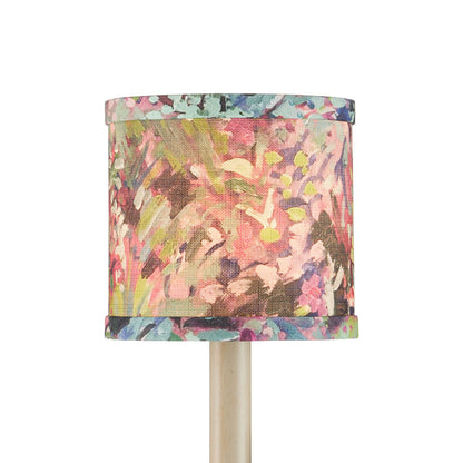 Wildflower Chandelier Shade in Magenta (Drum).