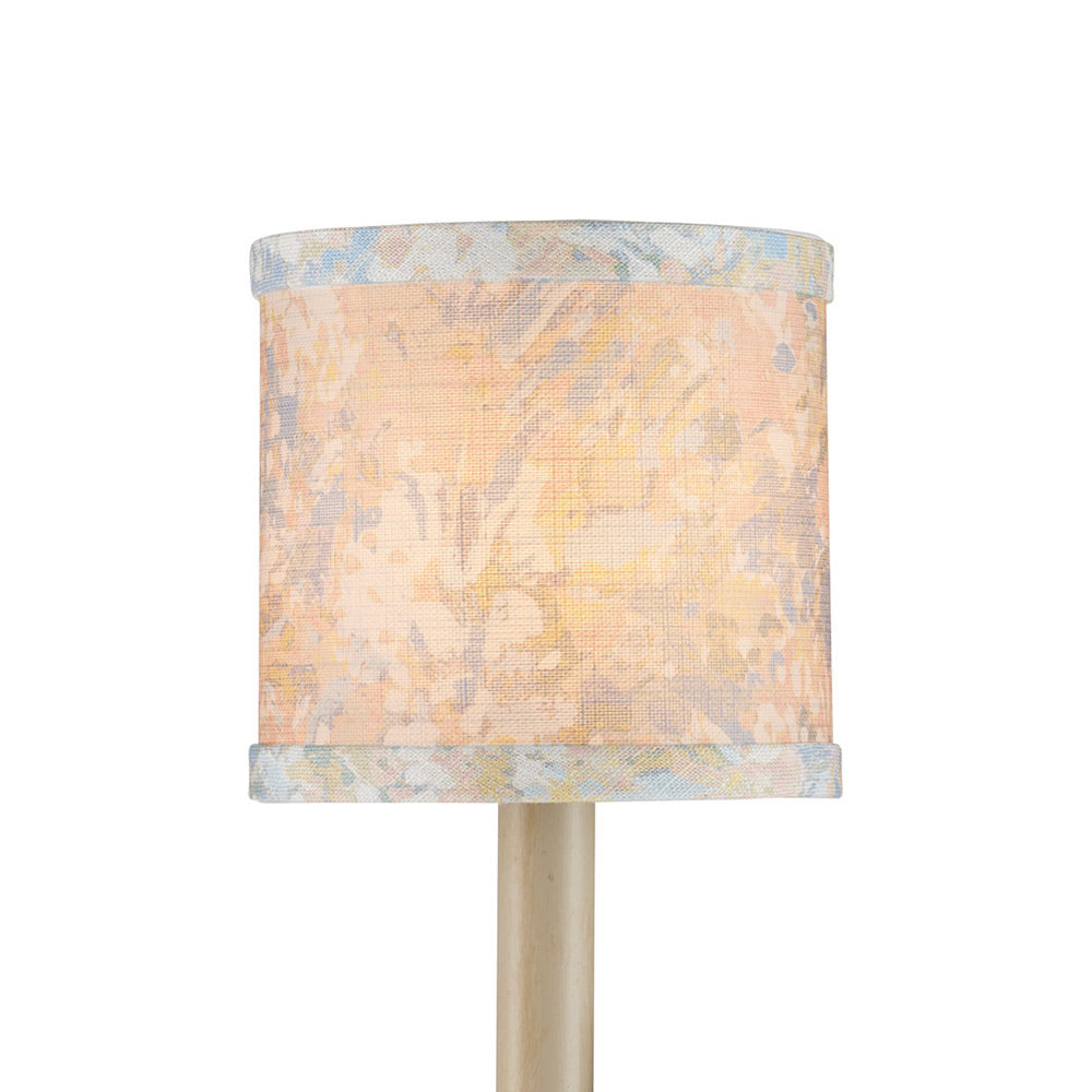 Wildflower Chandelier Shade in Pastel (Drum).