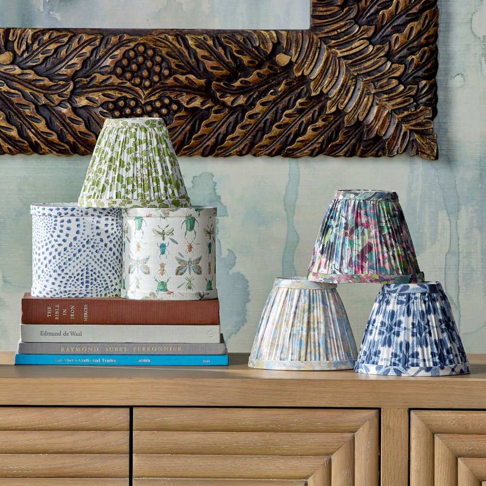 Wildflower Chandelier Shade in Detail.