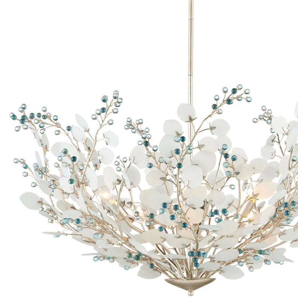 Winterberry Chandelier in Detail.