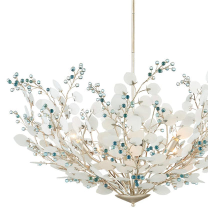 Winterberry Chandelier in Detail.