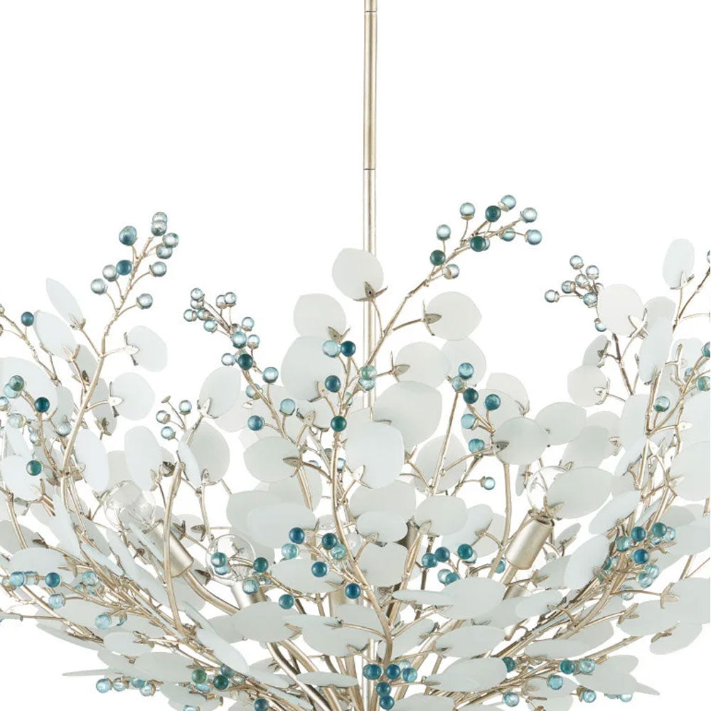 Winterberry Chandelier in Detail.