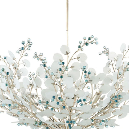 Winterberry Chandelier in Detail.