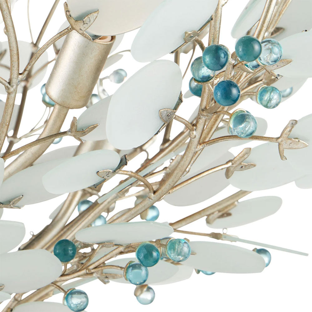 Winterberry Chandelier in Detail.