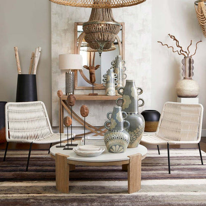 Fiore Table Lamp in living room.