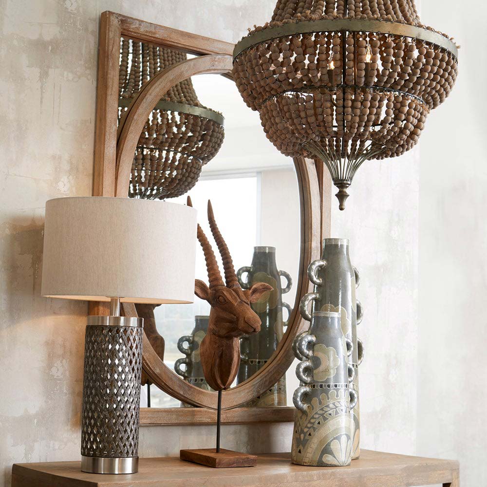 Fiore Table Lamp in living room.