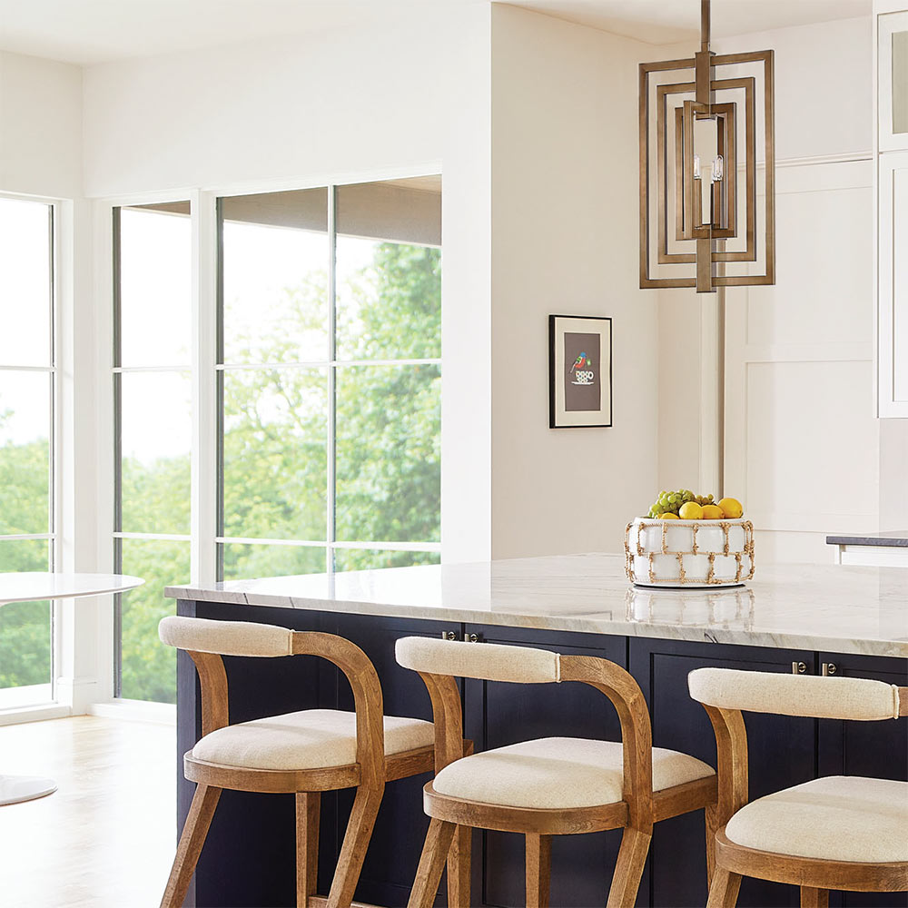 Nolana Pendant Light in kitchen.