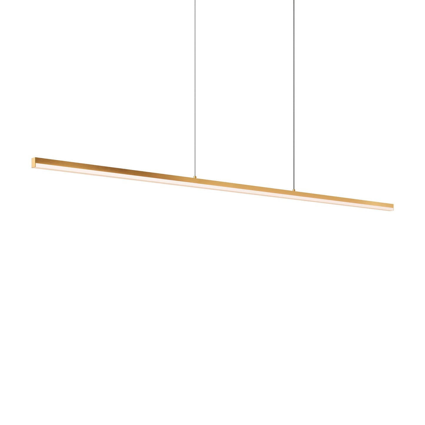 Current LED Pendant Light in Gold.