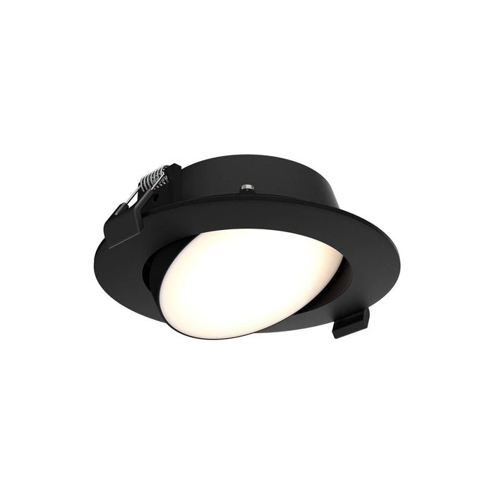 Fusion Indoor/Outdoor LED Recessed Light in Black (Small).