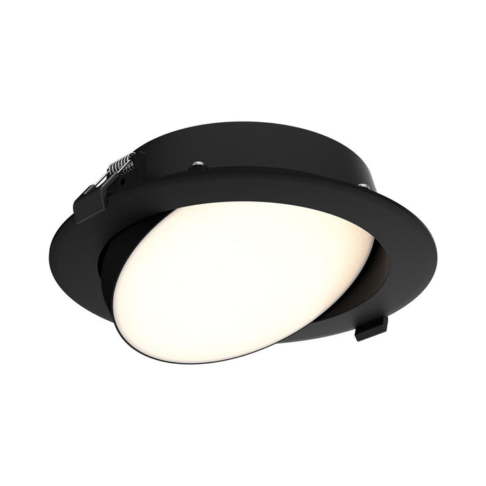 Fusion Indoor/Outdoor LED Recessed Light in Black (Large).