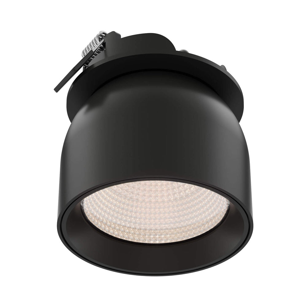 Horus LED Gimbal Recessed Light in Black.