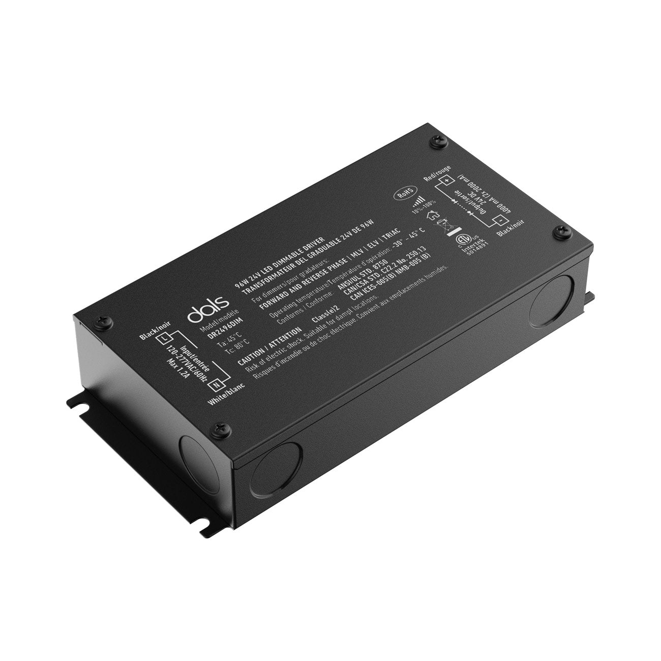 24V Dimmable Hardwired Driver (24W).