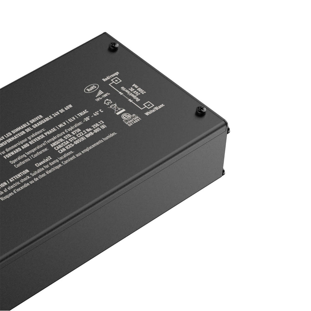 24V Dimmable Hardwired Driver in Detail.