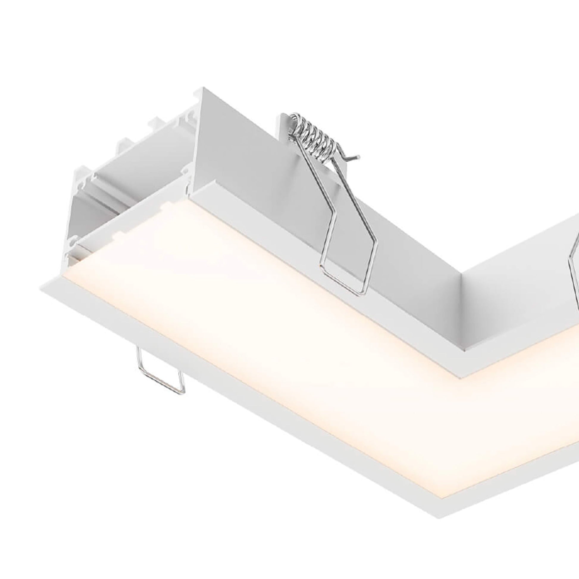 Boulevard 90-Degree LED Recessed Corner in Detail.