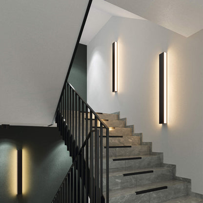 Boulevard LED Wall Light in stairway.
