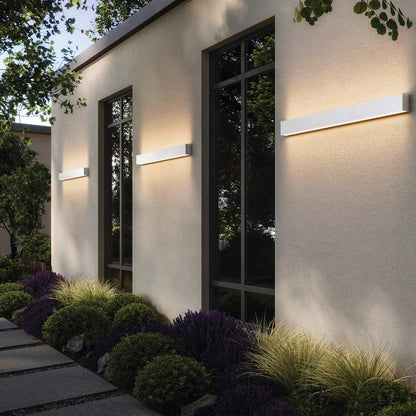 Boulevard LED Wall Light in Outside Area.