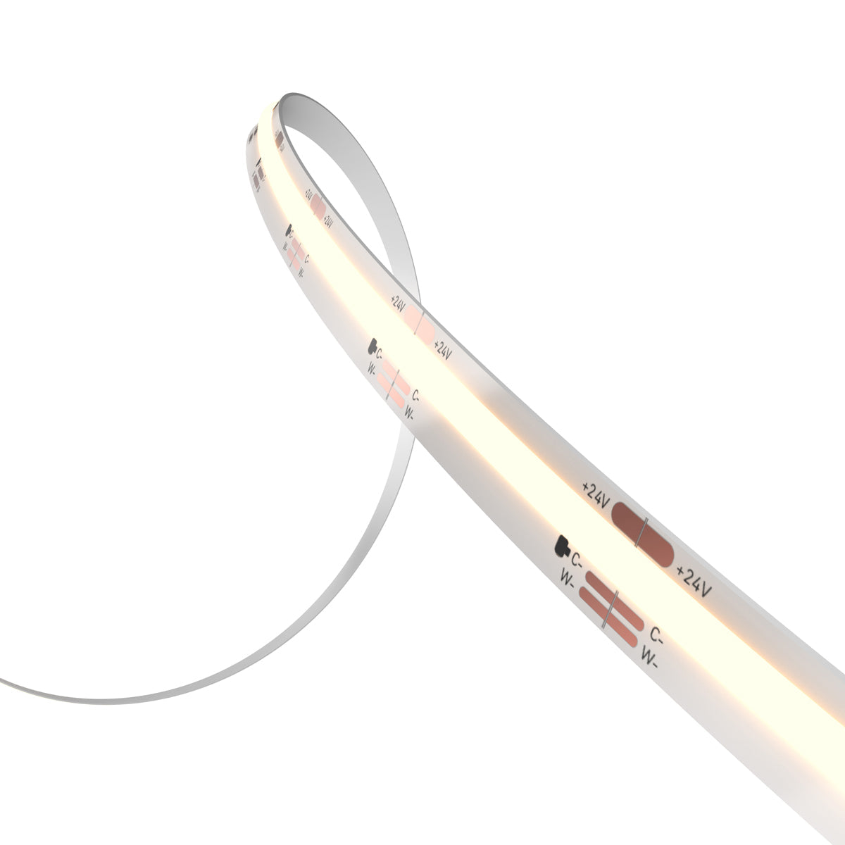 COB LED 24V Tape Light (10-Feet).