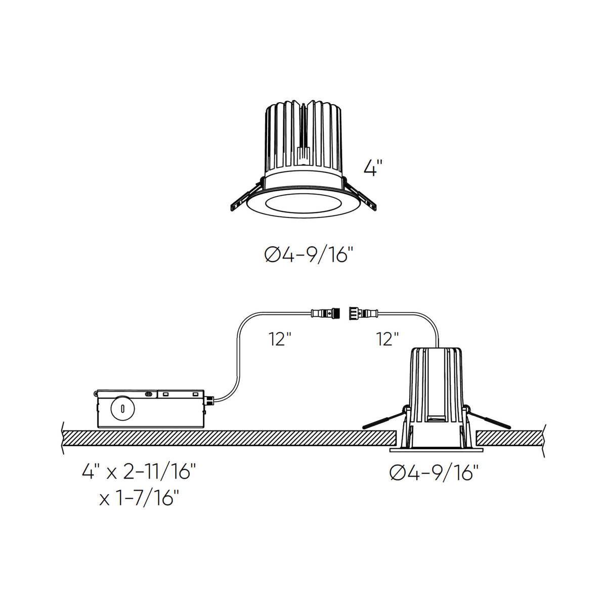 Light In Section Recessed Lighting Detail Section