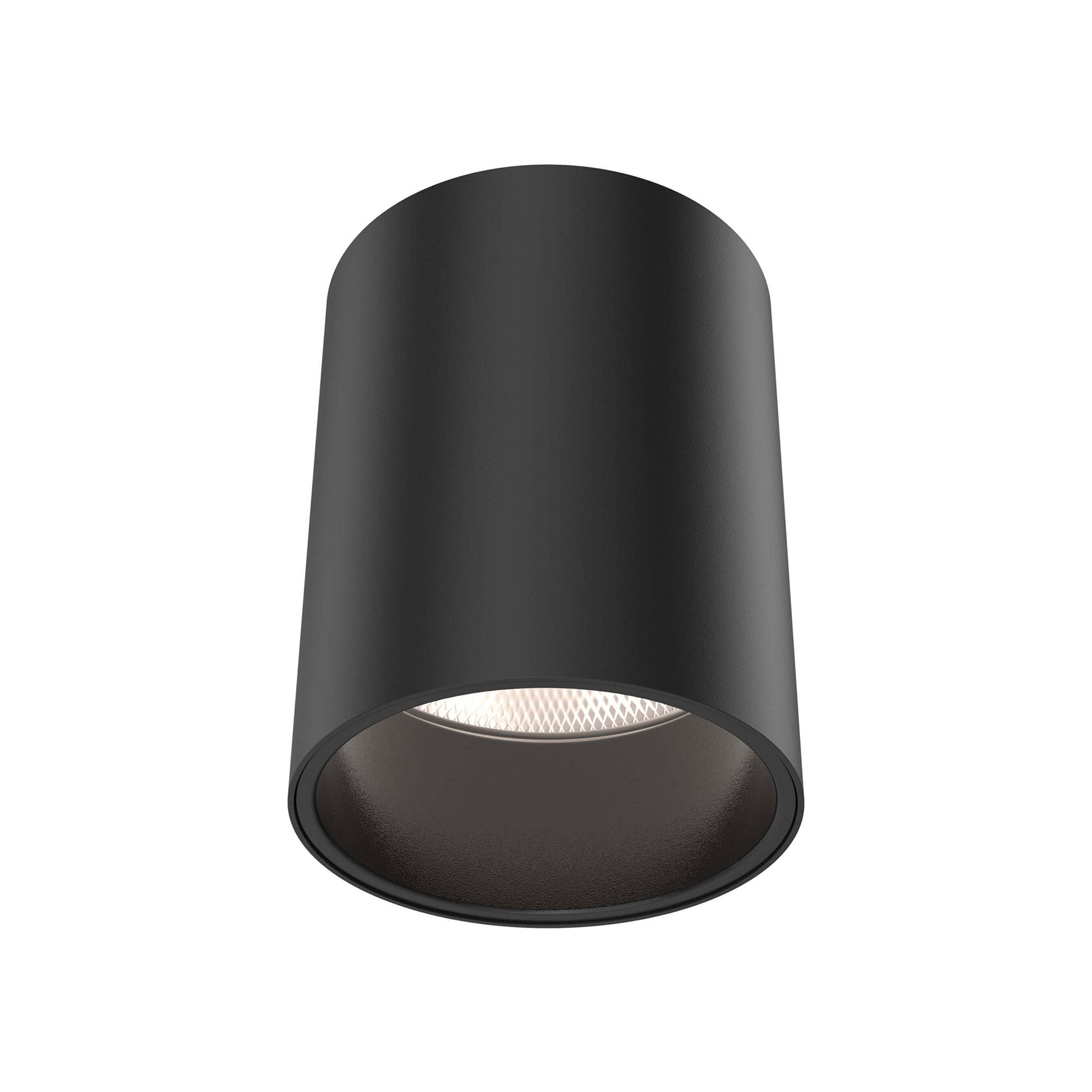 Focus 5 inch LED Cylinder CCT Flush Mount - Black, image size:1800x1800