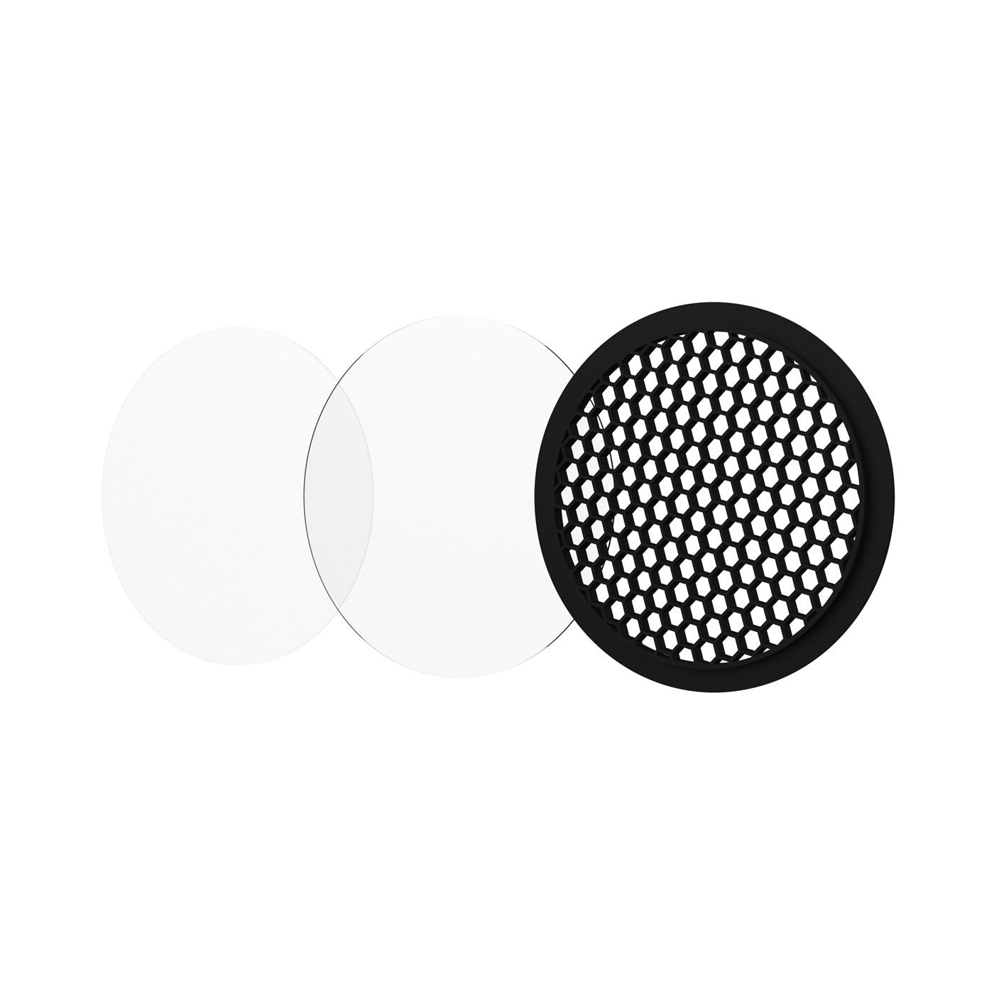 Focus LED Flush Mount Ceiling Light in Detail.