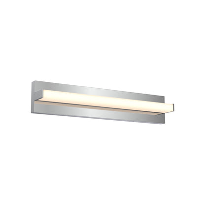 Ledge LED Bath Vanity Light in Chrome (24-Inch).