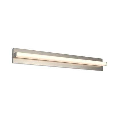 Ledge LED Bath Vanity Light in Satin Nickel (36-Inch).