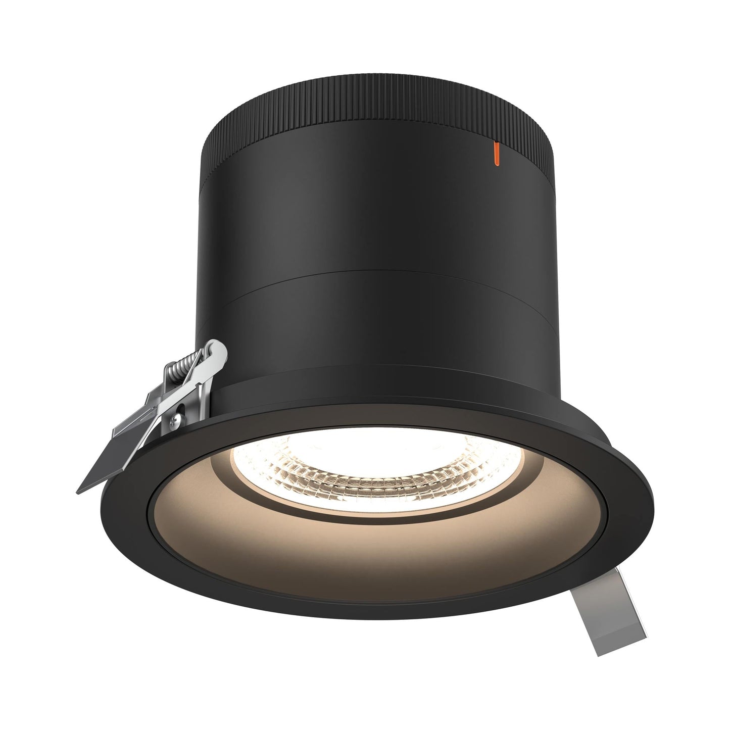 Moda Black 6-Inch LED Recessed Downlight in Black (Regular Ceiling).