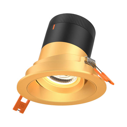 Moda Gold 3-Inch LED Recessed Downlight in Gold (Gimbal).
