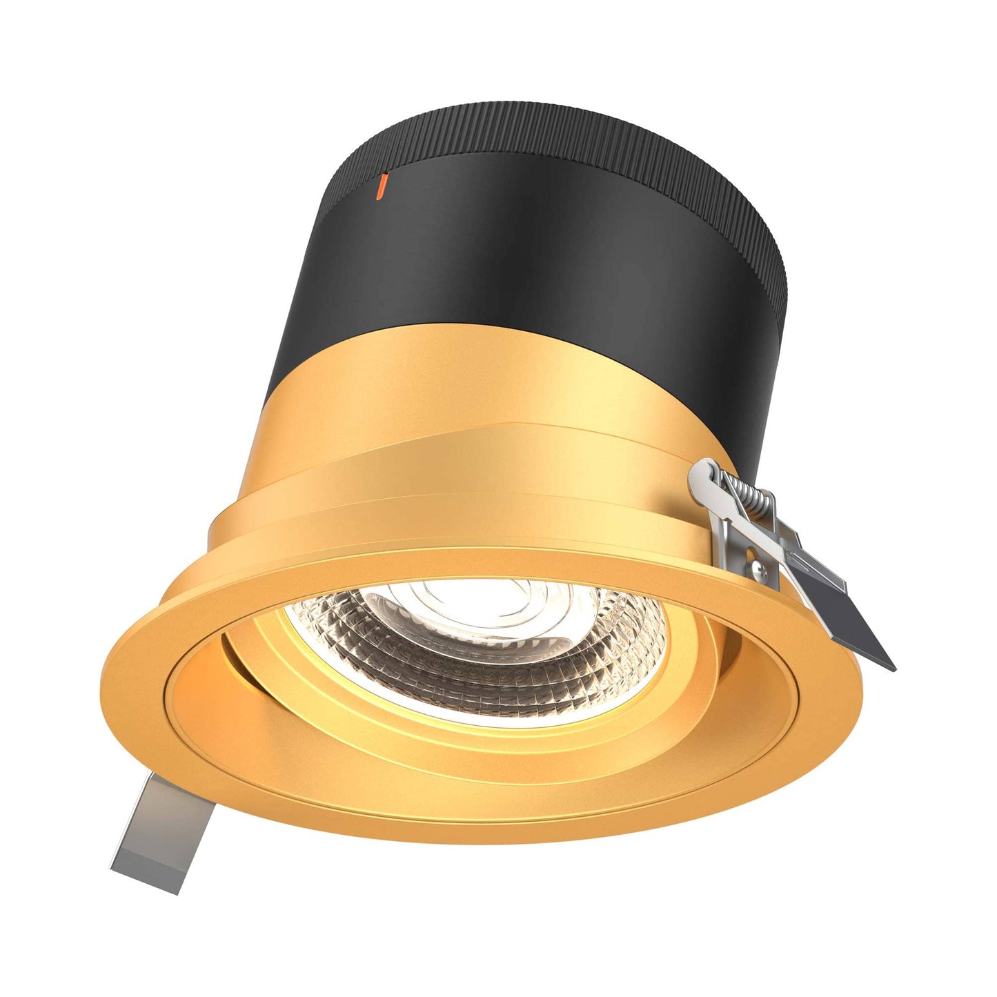 Moda Gold 6-Inch LED Recessed Downlight in Gold (Gimbal).