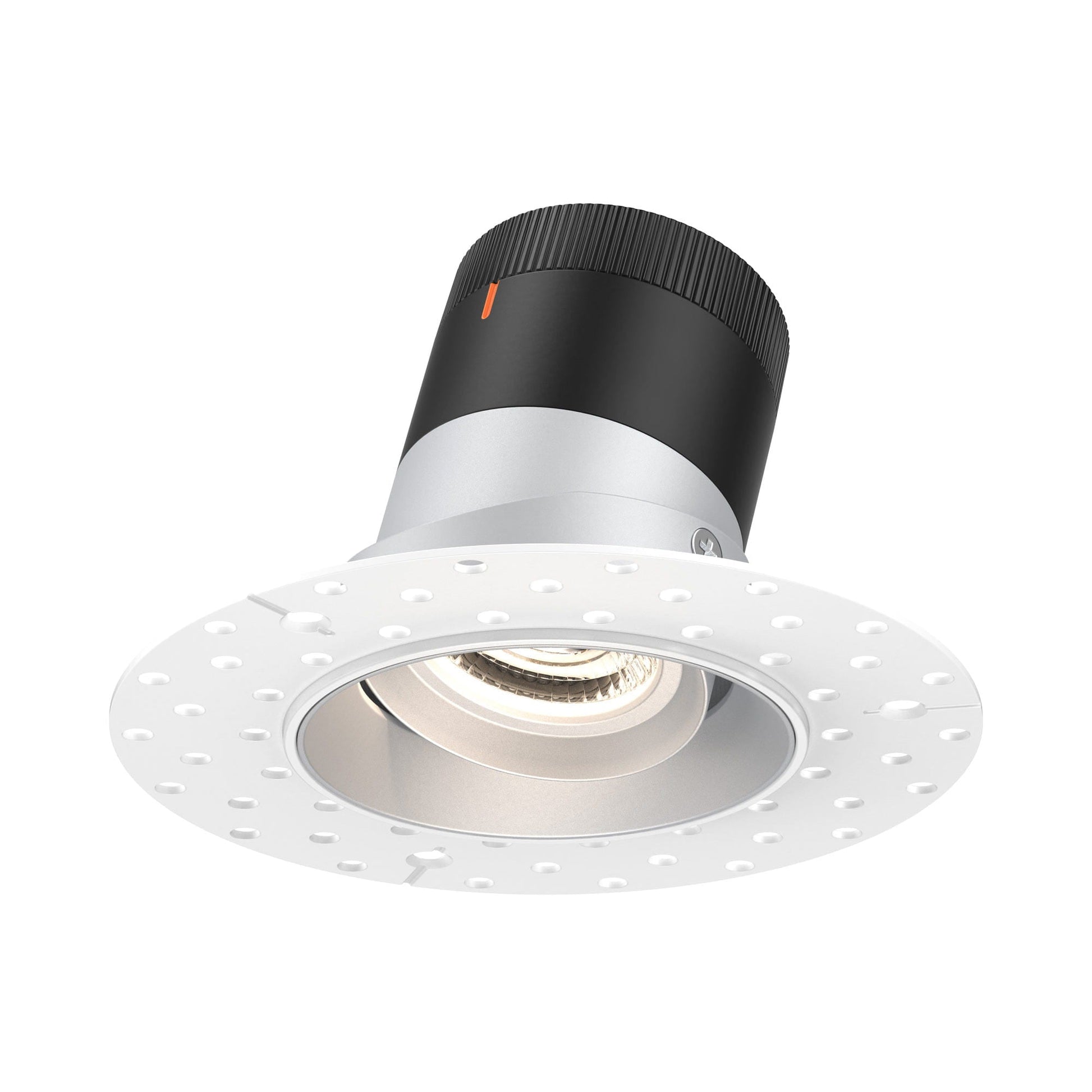 Moda Trimless 3-Inch LED Recessed Downlight in Alzak (Gimbal).