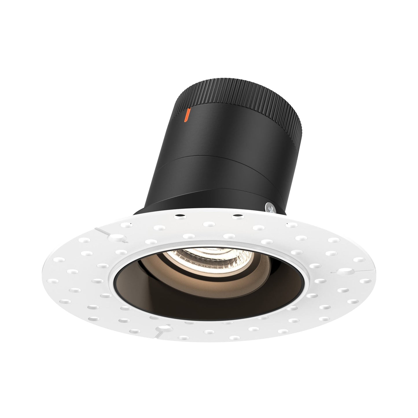 Moda Trimless 3-Inch LED Recessed Downlight in Black (Gimbal).