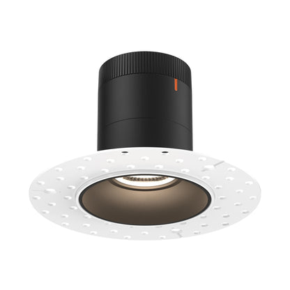 Moda Trimless 3-Inch LED Recessed Downlight in Black (Regular Ceiling).