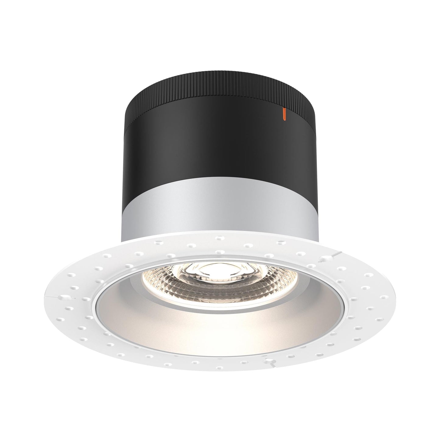 Moda Trimless 6-Inch LED Recessed Downlight in Alzak (Regular Ceiling).