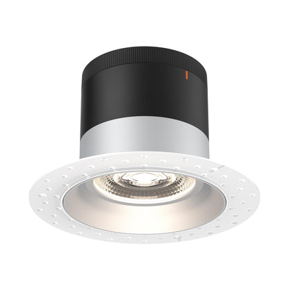 Moda Trimless 6-Inch LED Recessed Downlight in Alzak (Regular Ceiling).