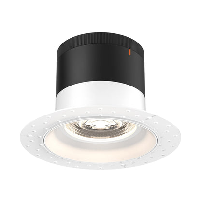 Moda Trimless 6-Inch LED Recessed Downlight in White (Regular Ceiling).