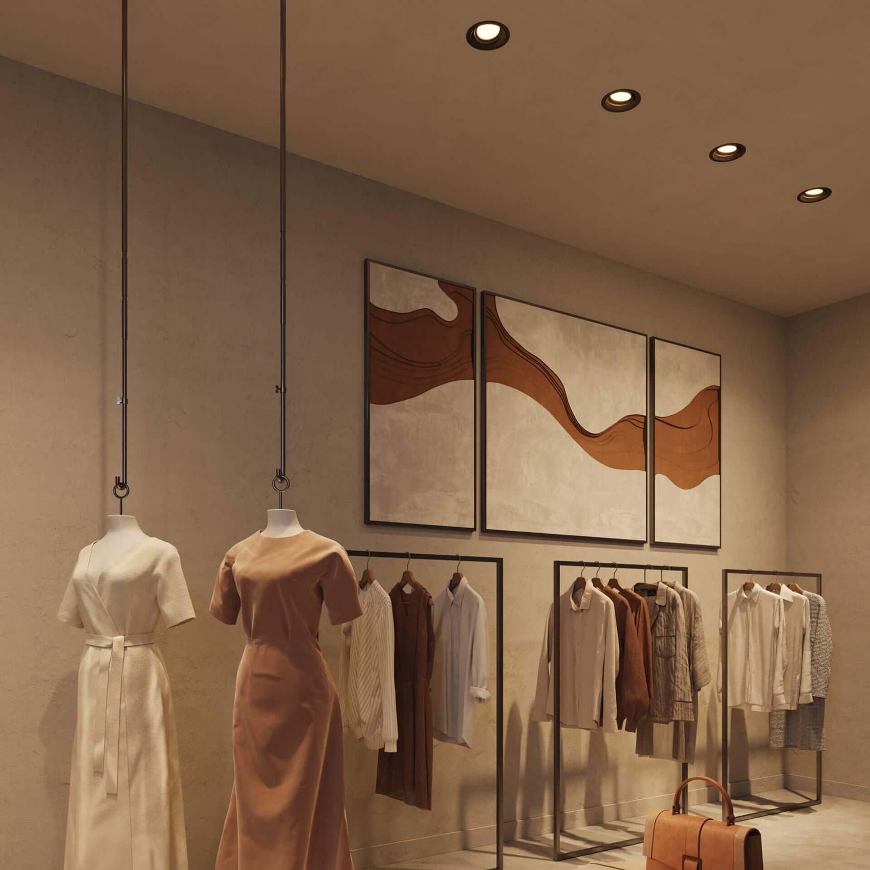 Moda Wall Wash LED Recessed Downlight in store.