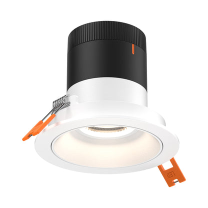 Moda White 3-Inch LED Recessed Downlight in White (Regular Ceiling).