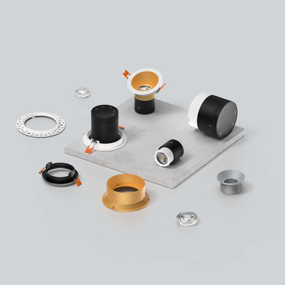 Moda White 3-Inch LED Recessed Downlight in Detail.