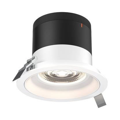 Moda White 6-Inch LED Recessed Downlight in White (Regular Ceiling).