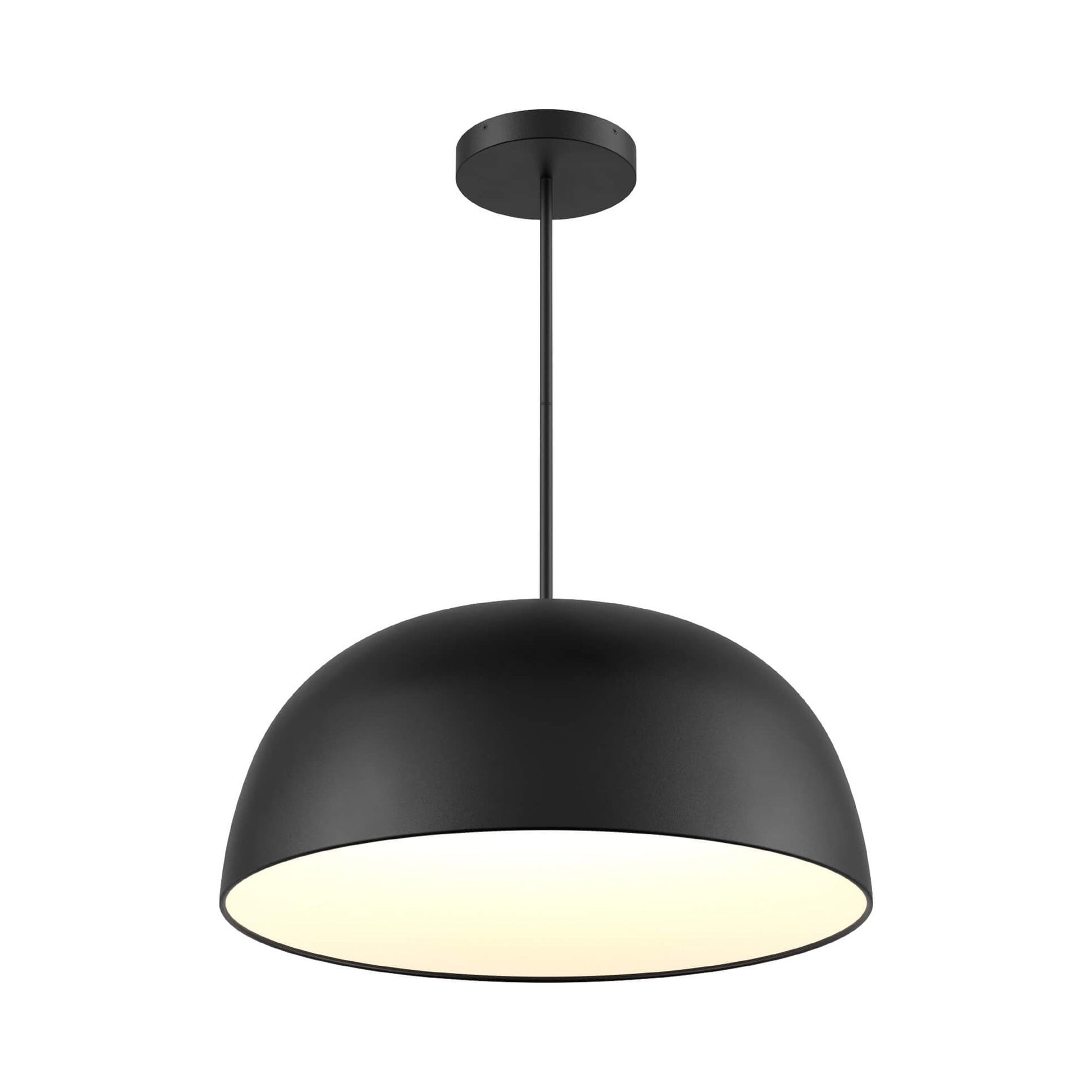 Napa LED Pendant Light in Black (30-Inch).
